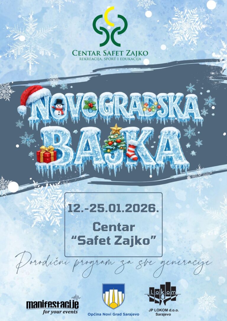 Read more about the article Novogradska bajka stiže u Centar za edukaciju, sport i rekreaciju “Safet Zajko”