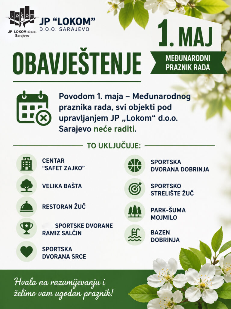 Read more about the article OBAVJEŠTENJE