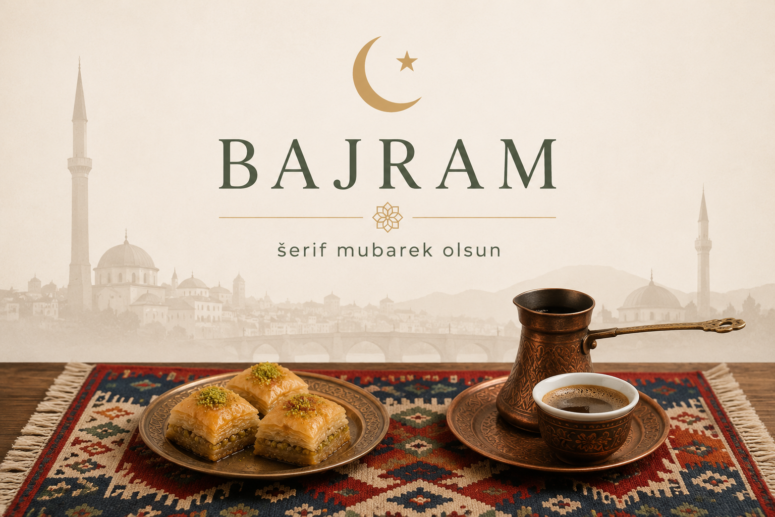 Read more about the article Bajram šerif mubarek olsun