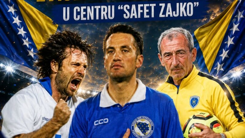 UTAKMICA ZVIJEZDA BH. FUDBALA U Centar za edukaciju, sport i rekreaciju “Safet Zajko”