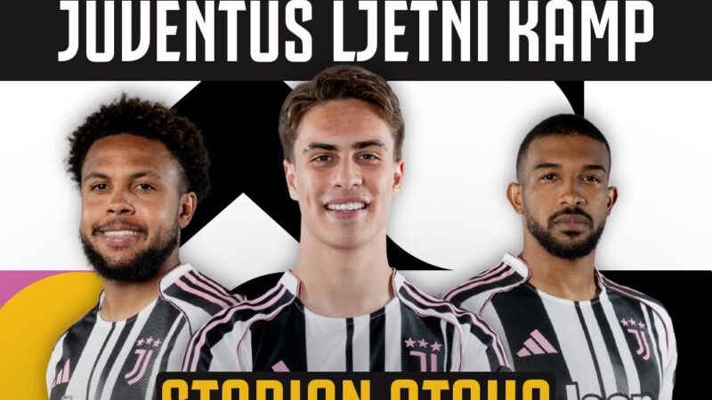 Oficijelni Juventus nogometni kamp stiže na stadion Otoka!